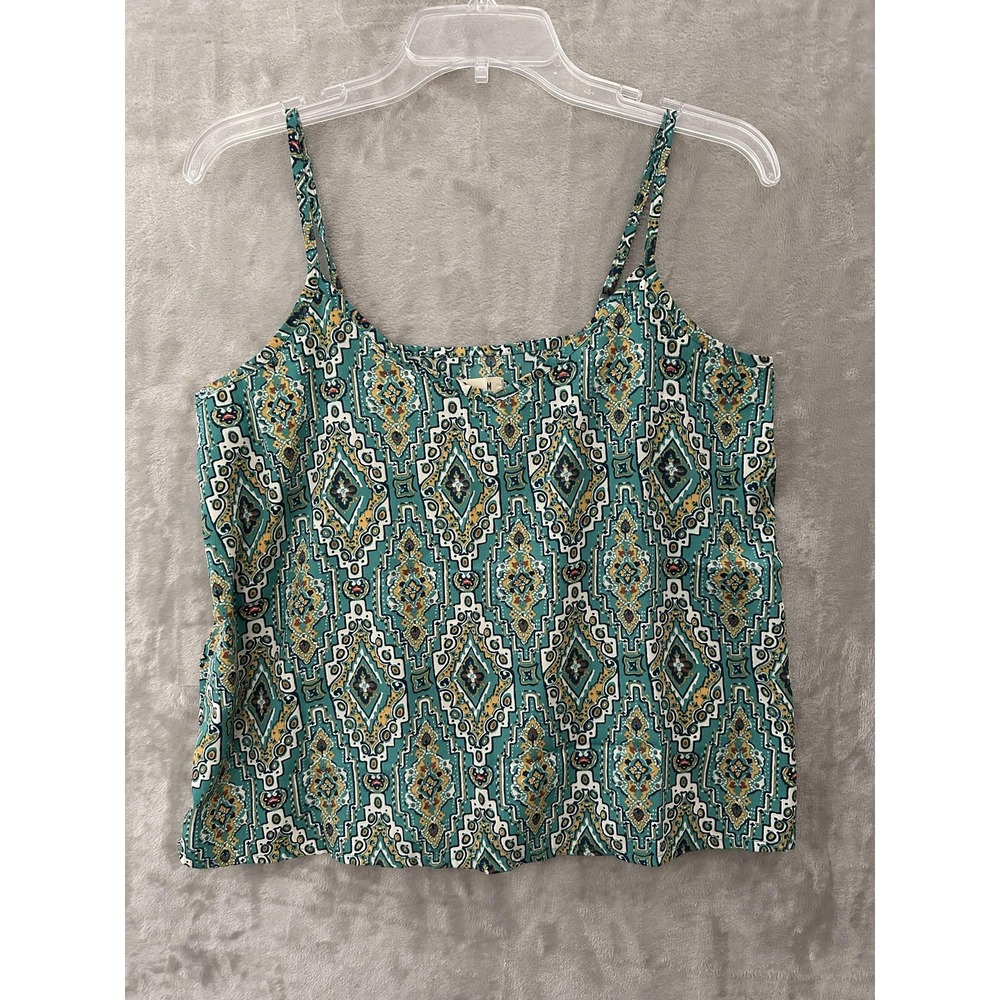 Hollister Tank‎ Top Womens Medium Aztec Print Geometric Boho Festival Summer